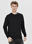 Only & Sons Siyah Sweatshirt