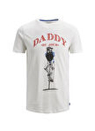 Jack & Jones Beyaz Erkek T-Shirt 12148869