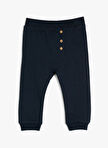 Koton Lacivert Bebek Düz Sweatpant 1KMB48416ZK