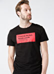 Turkish Dictionary O Yaka Siyah Erkek T-Shirt