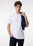 Lee Açık Beyaz Erkek Polo T-Shirt L211810102_Polo T-shirt