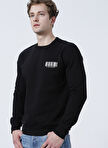 Jack & Jones O Yaka Siyah Erkek Sweatshırt 12204866_JCORAY SWEAT CREW NECK