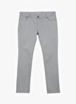 Beymen Business Normal Bel Dar Paça Slim Fit Gri Erkek Pantolon 4B1600000101