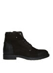 Hush Puppies Siyah Erkek Bot MICHELLE BLACK // NUBUK