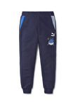 Puma Lacivert Erkek Çocuk Lastikli Uzun Düz Eşofman Altı 53179606 LIL PUMA Sweatpants