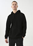 Only & Sons Kapüşon Yaka Siyah Erkek Sweatshırt 22022626_ONSNIKOLAI REG FLEECE HOOD