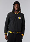 New Era Siyah Dik Yaka Erkek İnce Mont 60284782TEAM LOGO BOMBER JACKET LOS