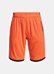 Under Armour Lastikli Bel Bol Kesim Turuncu Erkek Çocuk Şort 1361802-866 UA Stunt 3.0 Shorts