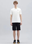 Skechers S211800-102 Polo M Short Sleeve Pol Beyaz Erkek Normal Kalıp T-Shirt