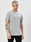 Riders By Lee Bisiklet Yaka  Regular Fit Gri Erkek T-Shirt L222734-036 M VALUE COLL