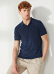 Fred Mello Polo Yaka Slim Fit Mavi Erkek Kazak FM23S07MABLUE