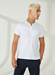 Slam A908003S00_ACT WS TECH PIQUE POLO Beyaz  Regular Fit  Kadın T-Shirt