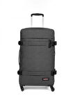 Eastpak Koyu Gri Unisex Çekçekli Kumaş Valiz TRANSIT'R 4 L