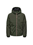 Only & Sons Haki Erkek Mont 22025214_ONSJAYDEN HOOD JACKET OTW