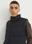 Jack & Jones Siyah Erkek Yelek 12238853_JORVESTERBRO BODYWARMER SN