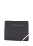 Tommy Hilfiger Siyah Erkek Cüzdan TH CENTRAL MINI CC WALLET