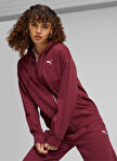 Puma Bordo Kadın Kapüşonlu  Zip Ceket 67600322-HER Full-Zip Hoodie TR