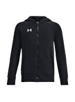 Under Armour Siyah Erkek Çocuk Sweatshirt 1379794-001 UA Rival Fleece FZ Hood