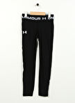 Under Armour Siyah Kız Çocuk Dar Paça Dar Düz Tayt 1373954-001 Armour Legging