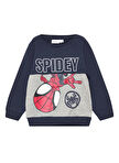 Name İt Lacivert Erkek Çocuk Sweatshirt NMMJUBI SPIDEY SWEAT UNB MAR