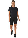 Asics Siyah Kadın T-Shirt 2012C226-002 RACE CROP TOP