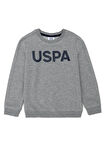 U.S. Polo Assn. Erkek Çocuk Gri Melanj Sweatshırt JEREMYKIDSSK023