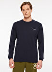 Columbia CS0354472_CS0354 Lacivert Erkek O Yaka Normal Kalıp Sweatshirt