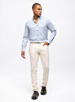 Back and Bond Normal Bel Normal Paça Slim Fit Ekru Erkek Pantolon B33W35007