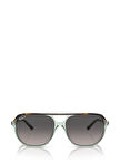 Ray-Ban Bill One RB2205 Geometrik Kahve Polarize Unisex Güneş Gözlüğü