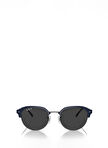 Ray-Ban RB4429 Geometrik Lacivert Polarize Unisex Güneş Gözlüğü