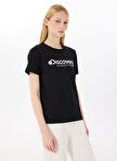 Discovery Expedition Siyah Kadın %100 Pamuk T-Shirt D4SL-TST3053