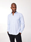 AT.P.CO Slim Fit Açık Mavi Erkek Gömlek A276CARLS98G-