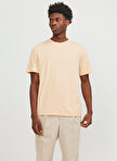 Jack & Jones Yuvarlak Yaka Turuncu Erkek T-Shirt JJEORGANIC BASIC TEE SS O-NECK NOOS