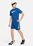 Nike Lastikli Bel Normal Mavi Erkek Şort DX5361-476-B NK DF MULTI+ SHORT HBR