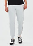 Skechers S241039-035 2XI-Lock M Jogger Sweat Gri Erkek Lastikli Bel Regular Fit Eşofman Altı