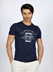 Lee Cooper Yuvarlak Yaka Antrasit Erkek T-Shirt 242 LCM 242024 NEW ANTRASİT