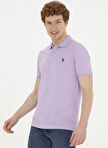 U.S. Polo Assn. Lila Erkek Polo T-Shirt GTP04IY024