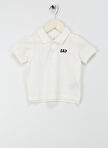 Gap Düz Beyaz Erkek Polo T-Shirt 857486-B