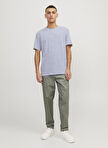 Jack & Jones Normal Bel Normal Paça Haki Erkek Pantolon JPSTACE JJSUMMER CHINO