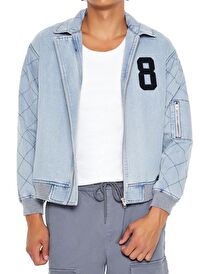 Denim Bomber Ceket