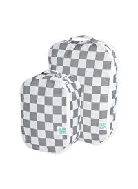 Bumkins Düzenleyici Çanta Seti - Charcoal Check 