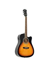 Washburn WA90CEVSB Elektro Akustik Gitar