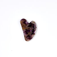 AMETHYST HEART - GUA SHA