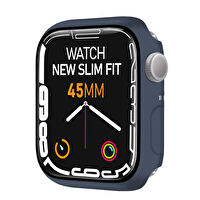 Buff Apple Watch New Slim Fit 45mm Kılıf Lacivert