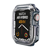 Buff Apple Watch Air Hybrid Kılıf 45mm Mavi
