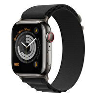 Buff Apple Watch Fabric Band 38/40/41mm Siyah