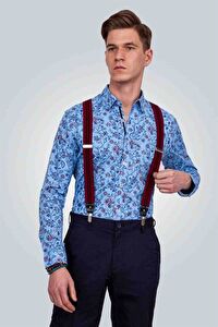 Bordo Erkek Pantolon Askısı