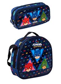 Me Çanta PJ Masks Heroes Beslenme Çantası ve Kalemlik Seti 24418