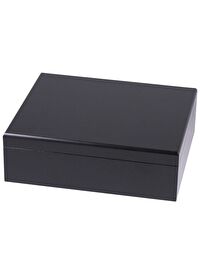 Cedar Alman Puro Kutusu Humidor Seti Siyah 25's