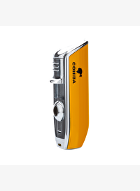 Cohiba Classic Üç Torch Delicili Puro Çakmağı Sarı